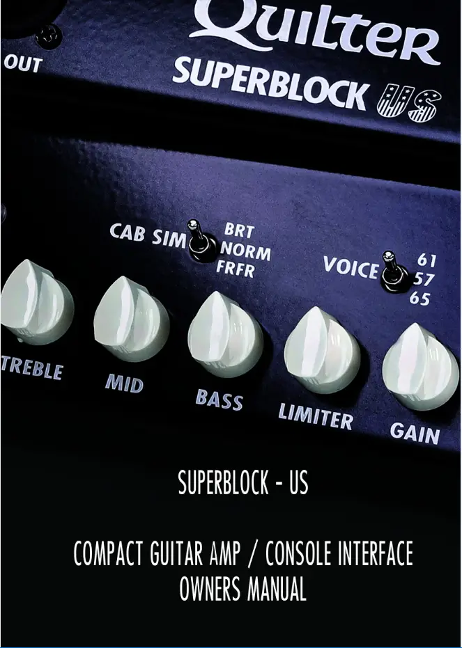 SUPERBLOCK Compact Guitar AMP-