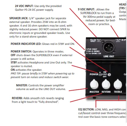 SUPERBLOCK Compact Guitar AMP-1