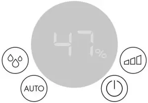 BONECO U250 Digital Cool Mist Humidifier--------KEYPAD ON THE APPLIANCE