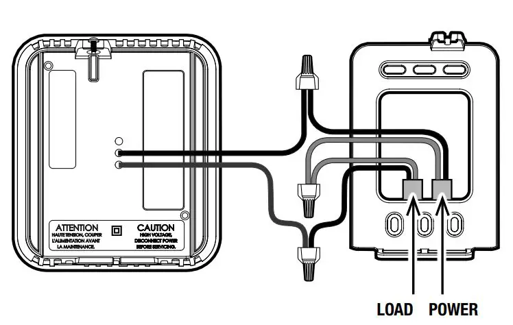 STELPRO ST252NP Non-Programmable Electronic Thermostat Owner’s Manual - CONNECT THE POWER SUPPLY WIRES