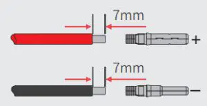 GOODWE AC-coupled Battery Storage - BAT cables and BAT plugs