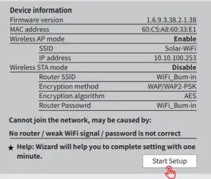GOODWE AC-coupled Battery Storage - Start Setup