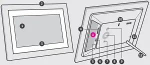 Aluratek ADPFD10F 10 Inch Digital Photo Frame -Product Highlights