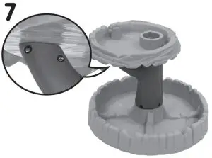 little tikes 651342M Magic Flower Water - Tighten screws