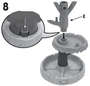 little tikes 651342M Magic Flower Water - basin 2