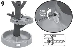 little tikes 651342M Magic Flower Water - top trunk1
