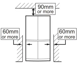 SHARP SJ FX79T 4 Door Refrigerator - foot cover 5