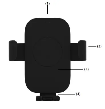 Cj Global 5WCHG Wireless Car Charger FIG 1