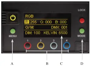 Control Panel - RGB Mode