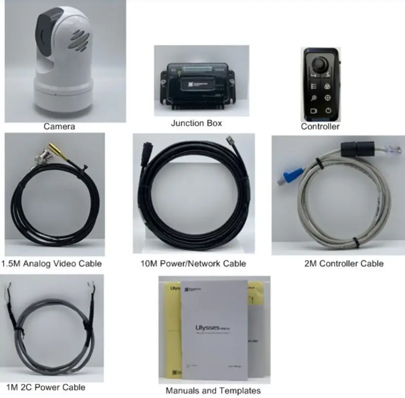 FURUNO TZT2BB Ulysses Mini Camera - Packing List