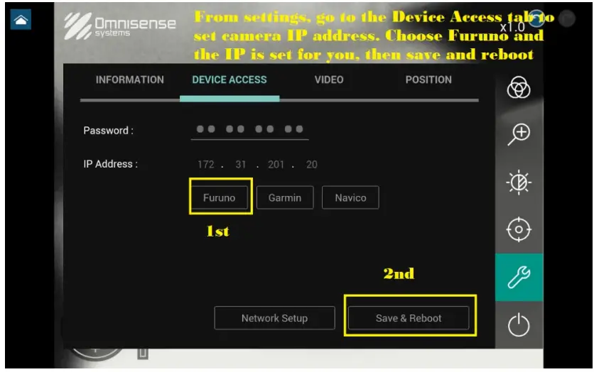 FURUNO TZT2BB Ulysses Mini Camera - device 13