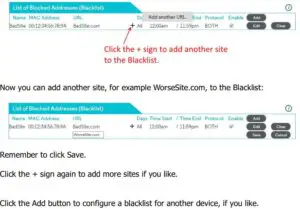 Setting up a Blacklist Fig 2