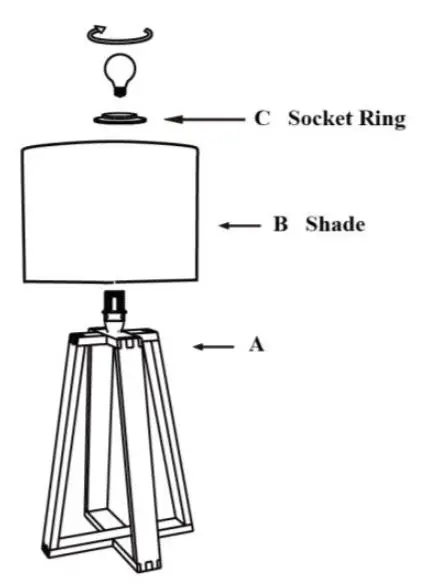 43107346 Bostan Table Lamp