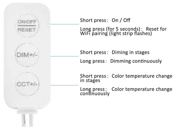 Ustellar UT33330WW-USNF Tunable White Light Strip 3