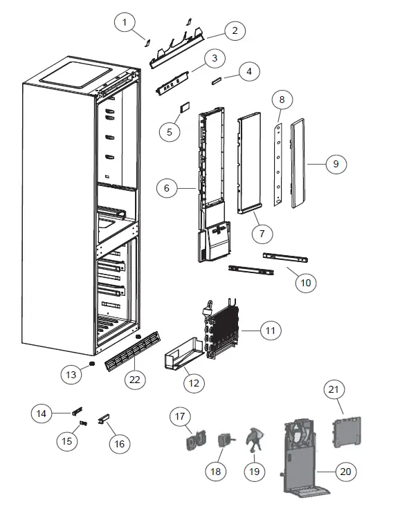 FISHER PAYKEL RB601V18M FP GB IE Refrigerator and Freezer fig3