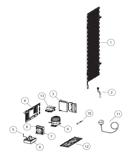 FISHER PAYKEL RB601V18M FP GB IE Refrigerator and Freezer fig5