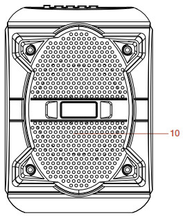 QUIKCELL ZQS1419 Wireless Party Speaker- fig