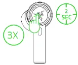 RAZER 382 Wireless Earphones 10