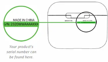 RAZER 382 Wireless Earphones 5