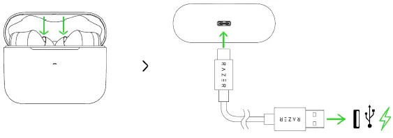 RAZER 382 Wireless Earphones 6