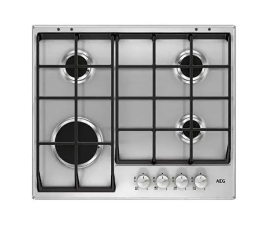 Aeg Hgb64400sm 60cm Slimline Gas Hob User Manual Aeg Hgb64400sm 60cm Slimline Gas Hob User Manual