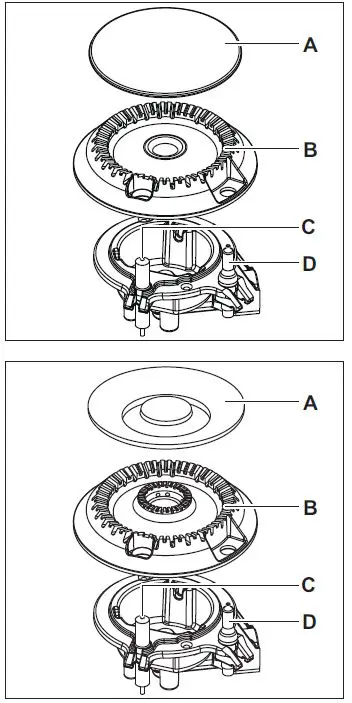 AEG HGB64400SM 60cm Slimline Gas Hob fig 11