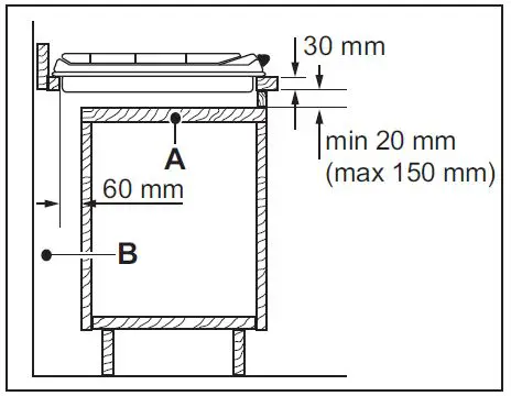 AEG HGB64400SM 60cm Slimline Gas Hob fig 9