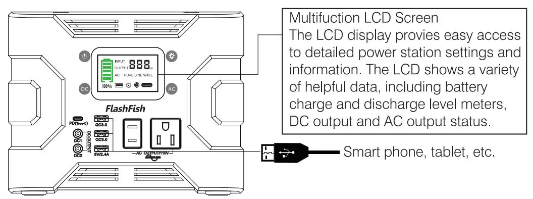 FlashFish-EA300-Portable-Power-Station-11