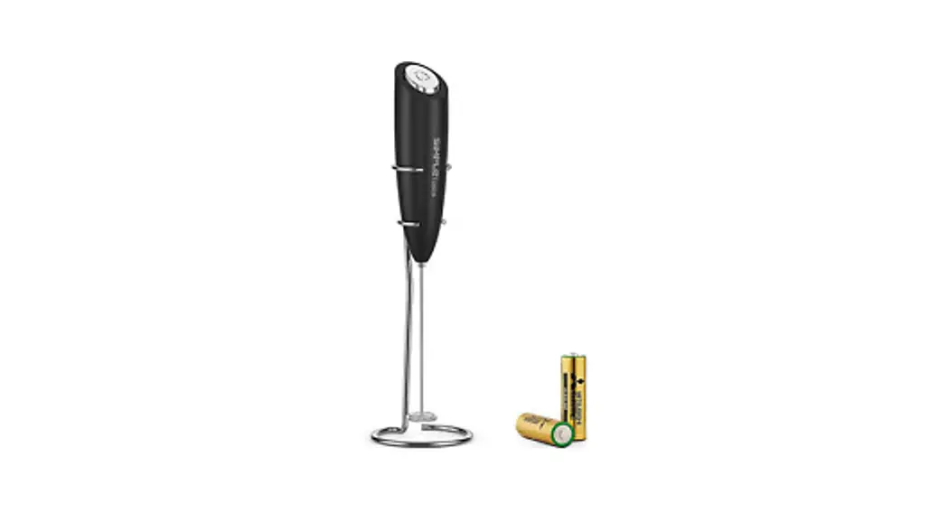Simpletaste 706-0001 Milk Frother Handheld Battery Operated Electric Foam Maker User Manual