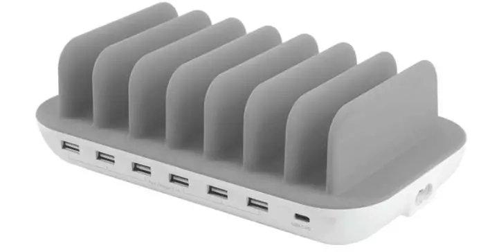 Comsol 7 Port Usb Charging Station With Usb-c Pd User Manual