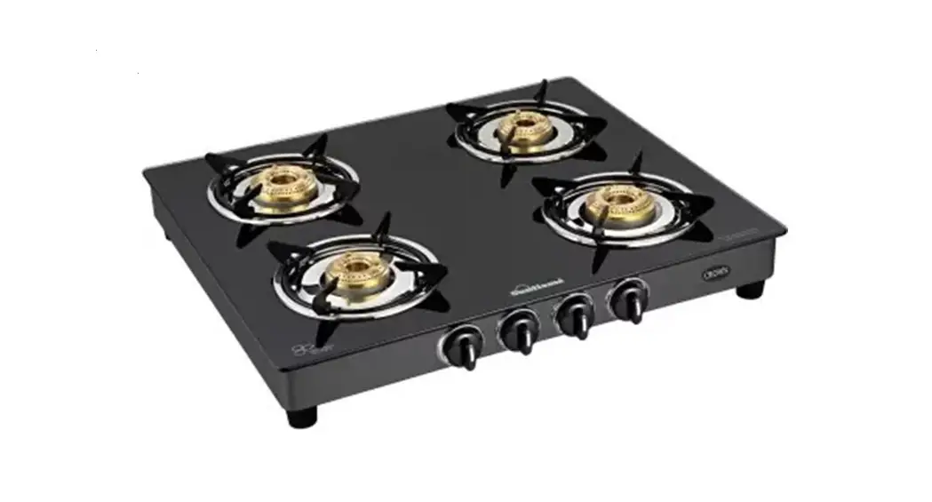 Sunflame Crown 4b Bk Glass Manual Gas Stove Instruction Manual