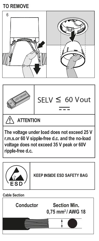 FLOS Light Shadow Pro 60 Fixed Optic Spot - FIG 4