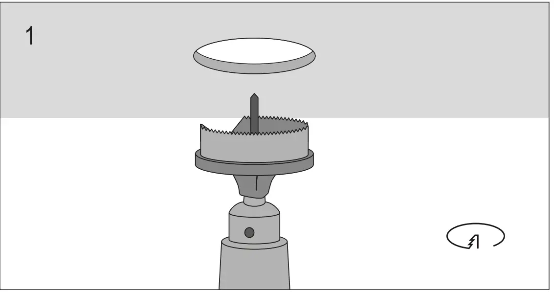 FLOS Light Shadow Pro 60 Fixed Optic Spot - FIG 8