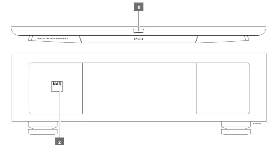 NAD M23 Stereo Power Amplifier fig 3