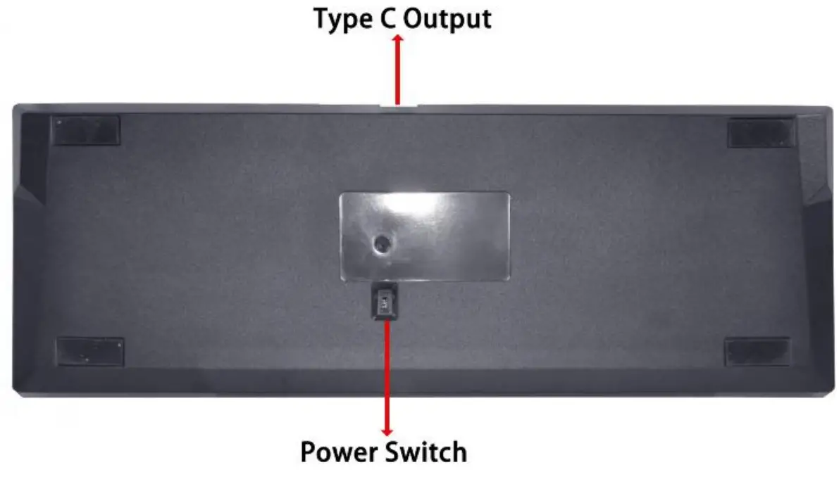 HENGSHANG TK 10 61 Keys Mechanical Gaming Keyboard- fig2