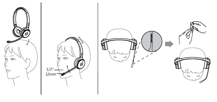 Wear the Headset