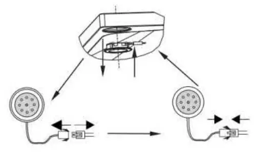 COSMO UMC Series UMC30 Under Cabinet Range Hood - led lamp