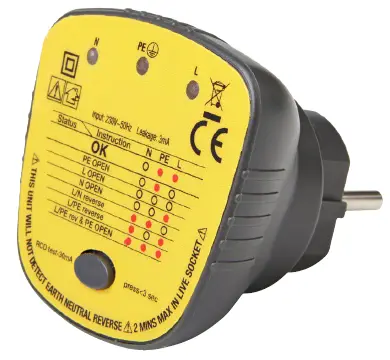 anslut-405-058-Wall-Socket-Tester