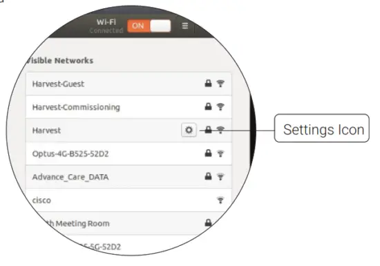Harvest Nodestream Quad Decoder - settings icon