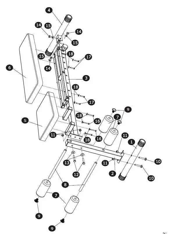 COSTWAY SP37731 Weight Bench fig 6