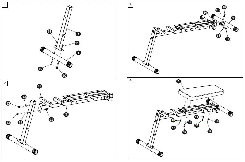 COSTWAY SP37731 Weight Bench fig 7