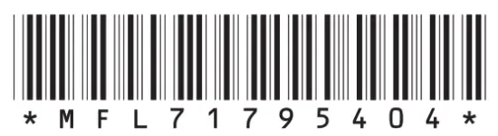 LG WB21EB 2021 Slim Wall Mount - Bar Code