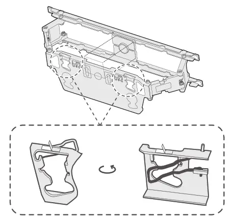 LG WB21EB 2021 Slim Wall Mount - bracket