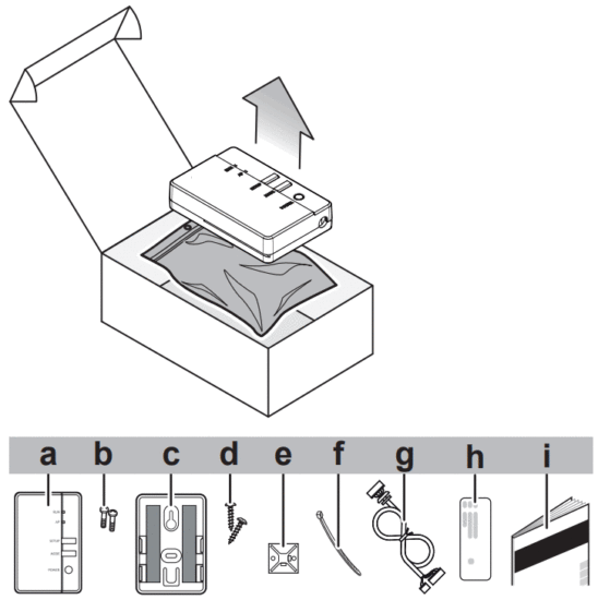 DAIKIN BRP069C81 Wireless LAN Connecting Adapter - Separate the accessories