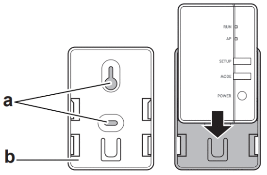 DAIKIN BRP069C81 Wireless LAN Connecting Adapter - using screws