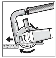 BOSCH GWS 2200 Professional Angle Grinder - Cutting Meta 2