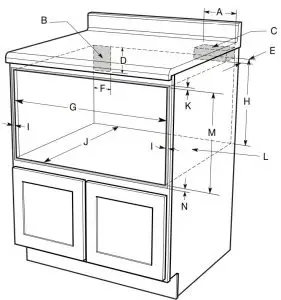 Cabinet Dimensions :