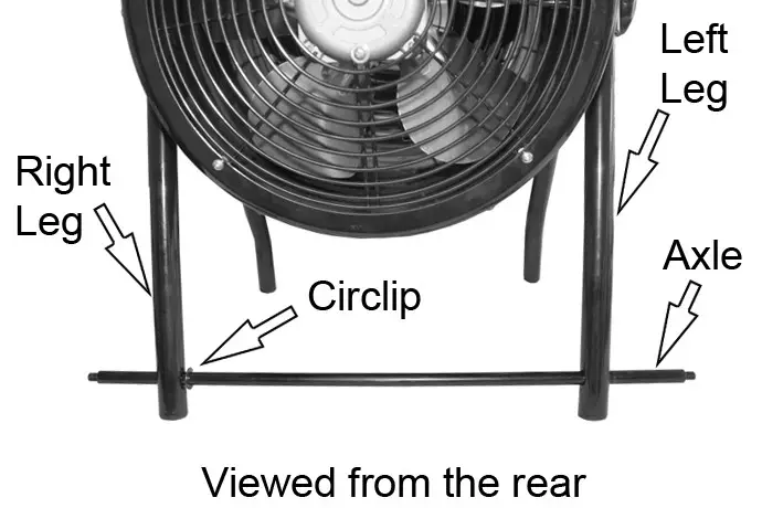 Clarke 6935458 Devil 7030 30KW Electric Fan Heater - ASSEMBLY 2