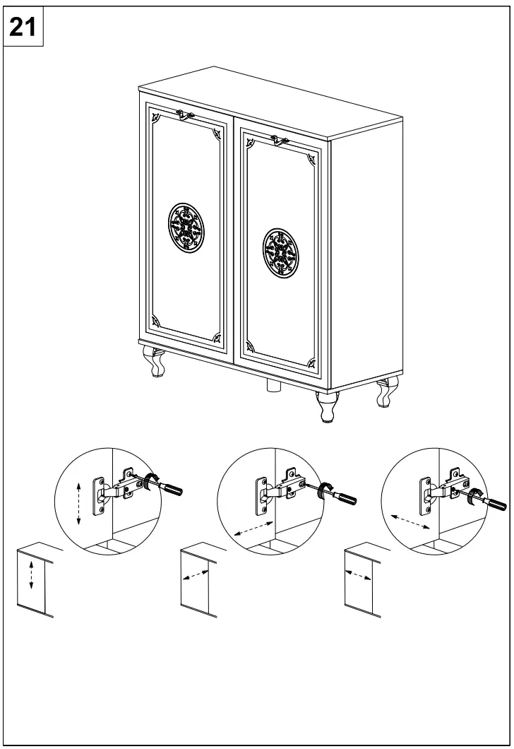 INOSIGN 4393765623 Highboard 112cm Contemporary Genius - fig14