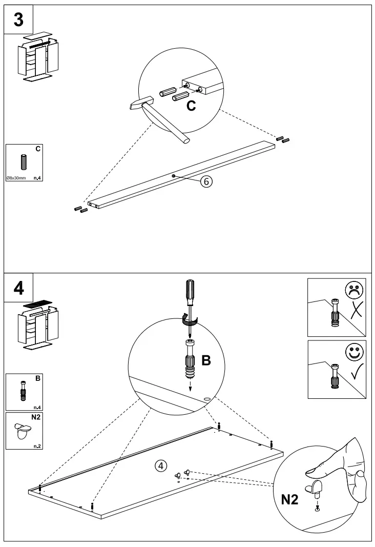 INOSIGN 4393765623 Highboard 112cm Contemporary Genius - fig4